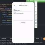 How to make Diary App using flutter stepwise using getx